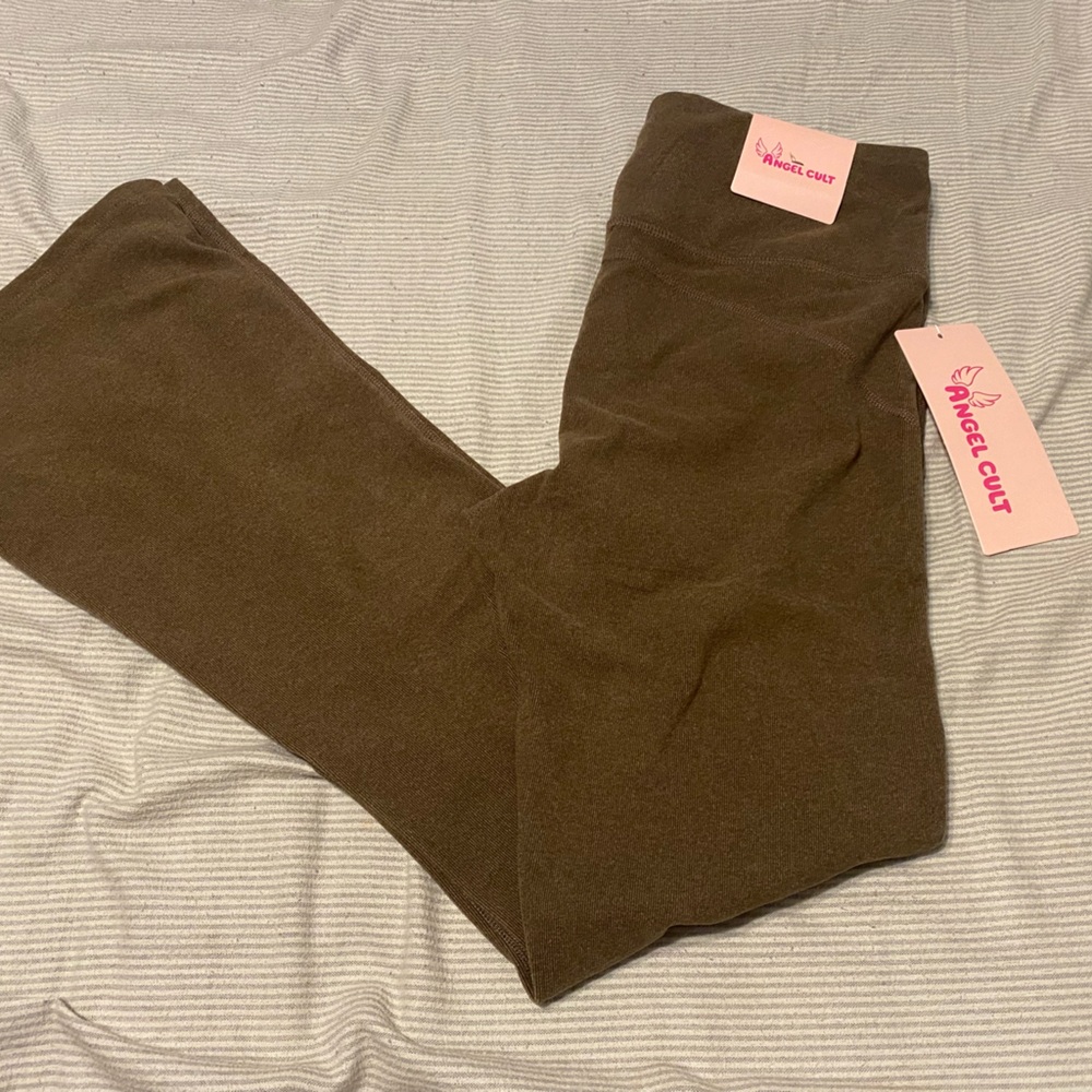 New Womens Flare Leggings